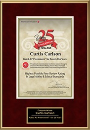 Curtis Carlson 25th Anniversary